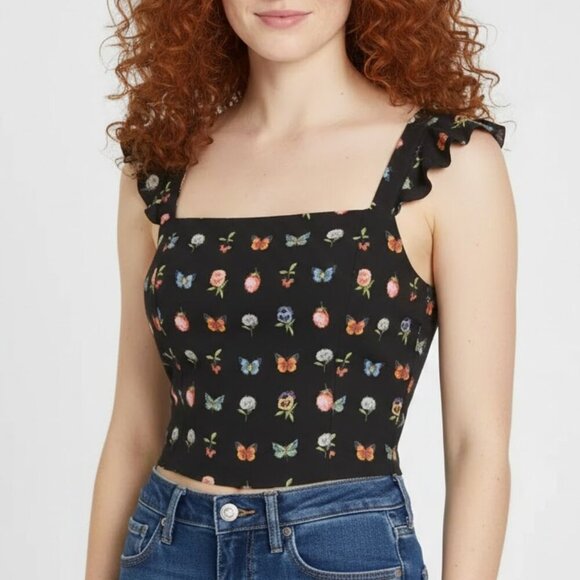 SOLD Paige Crop Top Womens Large - Picture 2 of 10